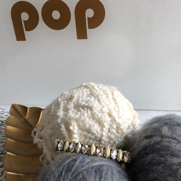 J. Crew Marquis Cut Rhinestone Bracelet - Picture 4 of 7